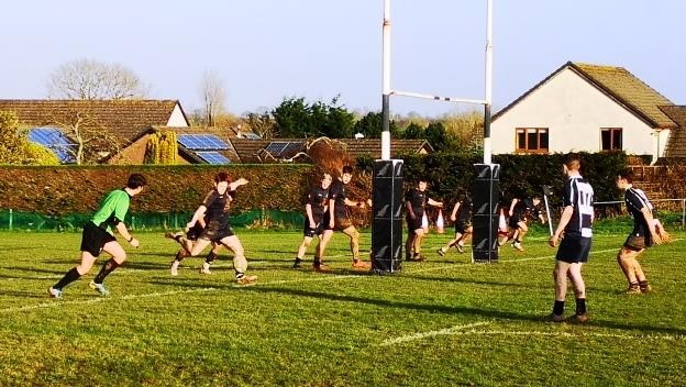 Colwyn Bay forced to drop out from behind their own line